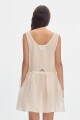 Vestido Adams Silky Cream