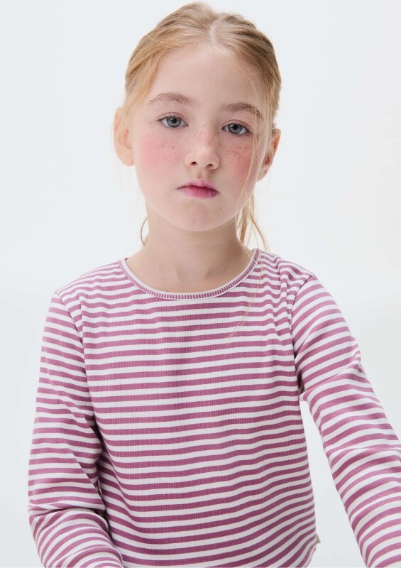 BLUSA ML FEM ROSA CLARO