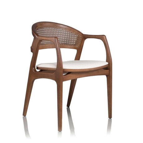SILLA DE COMEDOR MADERA-Y-TELA NATURAL-BEIGE CARLO