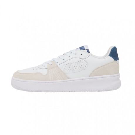 Championes LACOSTE L001 White & Blue