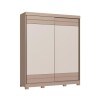Ropero Magno 2 Puertas De Correr Duna/blanco 0623a Mdp Ropero Magno 2 Puertas De Correr Duna/blanco 0623a Mdp