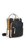 MOCHILA CARACAS NEGRO SUELA Y ARENA
