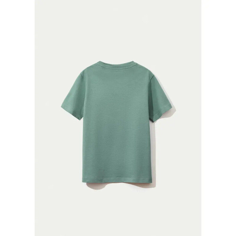 CAMISETA MM MASC VERDE MEDIO