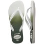 Sandalias Havaianas Top Basic FC Hombre Blanco Blanco Verde