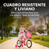 Bicicleta infantil Shengdi Rodado 14 Canasto Parrilla Hadas Rosa 1