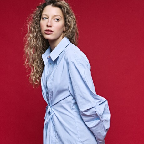 CAMISA INDRA Celeste