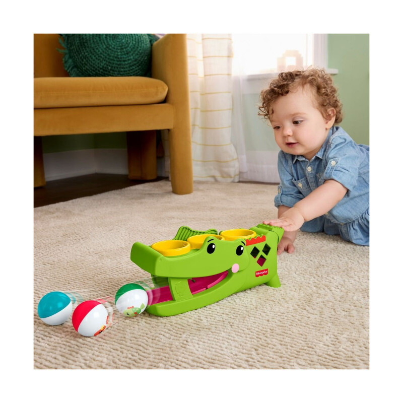 Cocodrilo Pelotitas Divertidas Fisher Price Cocodrilo Pelotitas Divertidas Fisher Price
