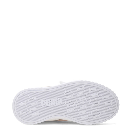 Championes de Niña Puma Carina 3.0 V Ps Blanco - Rosa Viejo