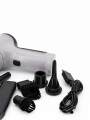 ASPIRADORA GUN CARGA USB 120W GRIS (V)