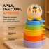 Juego Didáctico Top Bright de Vasos Apilables 6 Piezas NARANJA