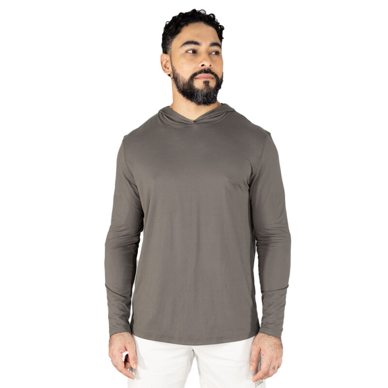 HOODIE MEN POLY/SPX EVERLAST E-DAY BR M6 MARRÓN