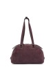 Bolso Para Unisex 1Dr Dome Shoulder Morado