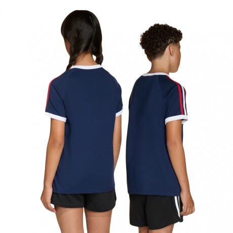 adidas CAMISETA 3 STRIPES Blue