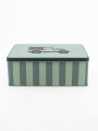 LATA RECTANGULAR ESTAMPADA VERDE (V)