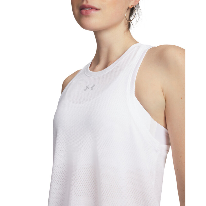 UA Velociti Singlet-WHT WHT-100