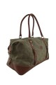 Bolso de viaje de lona Verde