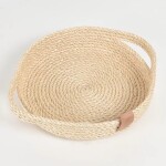 Bandeja de Fibra Natural Yute 32 cm Diam