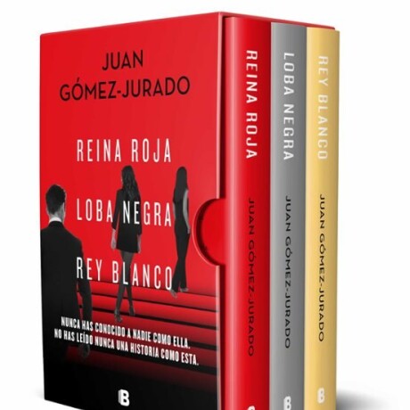 ESTUCHE TRILOGIA REINA ROJA JUAN GOMEZ-JURADO ESTUCHE TRILOGIA REINA ROJA JUAN GOMEZ-JURADO