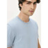 CAMISETA MM MASC AZUL CLARO