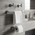 Set Accesorios De Baño Juego De 4 Piezas De Acero Inoxidable Percha Organizador Imback Color Plateado Set Accesorios De Baño Juego De 4 Piezas De Acero Inoxidable Percha Organizador Imback Color Plateado