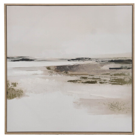 CUADRO DRIFT I, 60X60, NATURAL/BEIGE PAPEL E1P253499