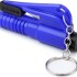Mini Martillo Seguridad Autos Llavero Rompe Vidrios Ventanas Color Azul