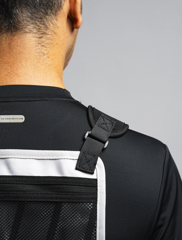 Bolso de Pecho Táctico Gris