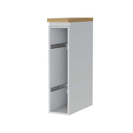 BAJO MESADA 20 CM MDF BLANCO SUECIA