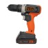 Taladro Percutor Black+Decker BCD702 con Batería de Litio Taladro Percutor Black+Decker BCD702 con Batería de Litio
