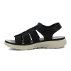 Sandalias Mujer Wonder Confort Tres Tiras Negro