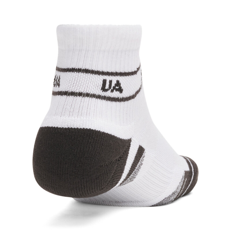 UA Perf Tech Nvlty 3pk Qtr-WHT WHT-108