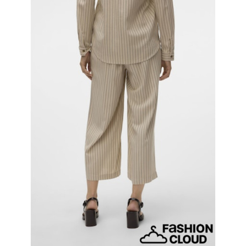 VMMYMILO H/W CULOTTE PANT WVN GA Silver Lining