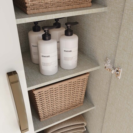 PLACARD ROPERO 2 PUERTAS MDP MARRON MULTIUSO D110