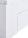 Estructura cama LIMFJORDEN King 180x200 3 cajones blanco Estructura cama LIMFJORDEN King 180x200 3 cajones blanco