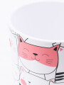 MACETA GATITOS ESTAMPADO