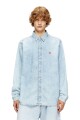 Camisa Para Hombre D-Simply Shirt Azul Claro