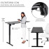 Escritorio Eléctrico 60x100 Altura Regulable NEGRO