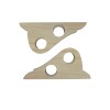 SOPORTE MADERA P/CORTINA DOBLE 23MM Soporte Madera P/cortina Doble 23mm