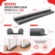 Zócalo doble bajo espuma 95 cm GRIS