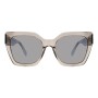 Lentes de sol De Acetato Cuadrado Premium Marrón/Marrón