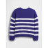 CREW PRINT SWEATER SPECTRUM BLUE