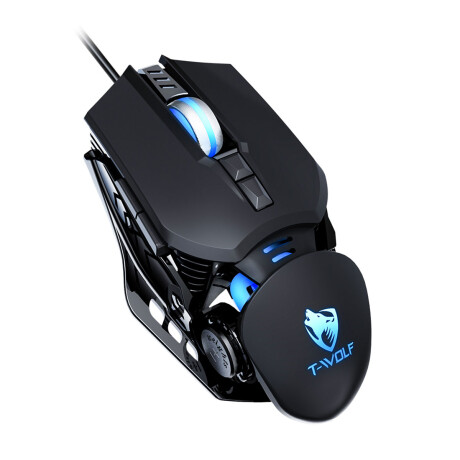 MOUSE GAMER CON CABLE TWOLF G530BK NEGRO MOUSE GAMER CON CABLE TWOLF G530BK NEGRO