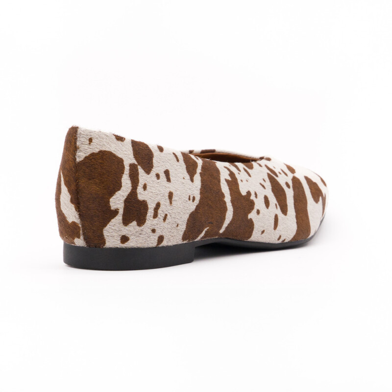 BOTA PELO VACA MARRON MARRON