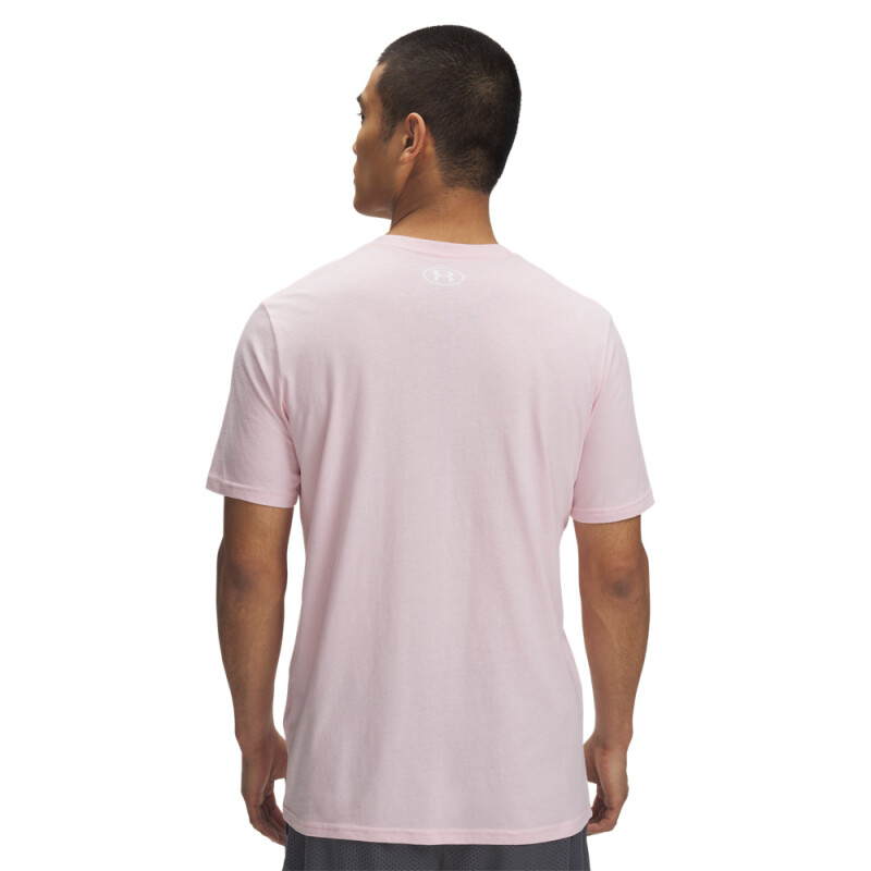 UA M SHADED LOGO SS-PNK PNK-647