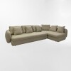 SOFÁ CON CHAISE CONCEPT CHAISE BEIGE - 3 CUERPOS