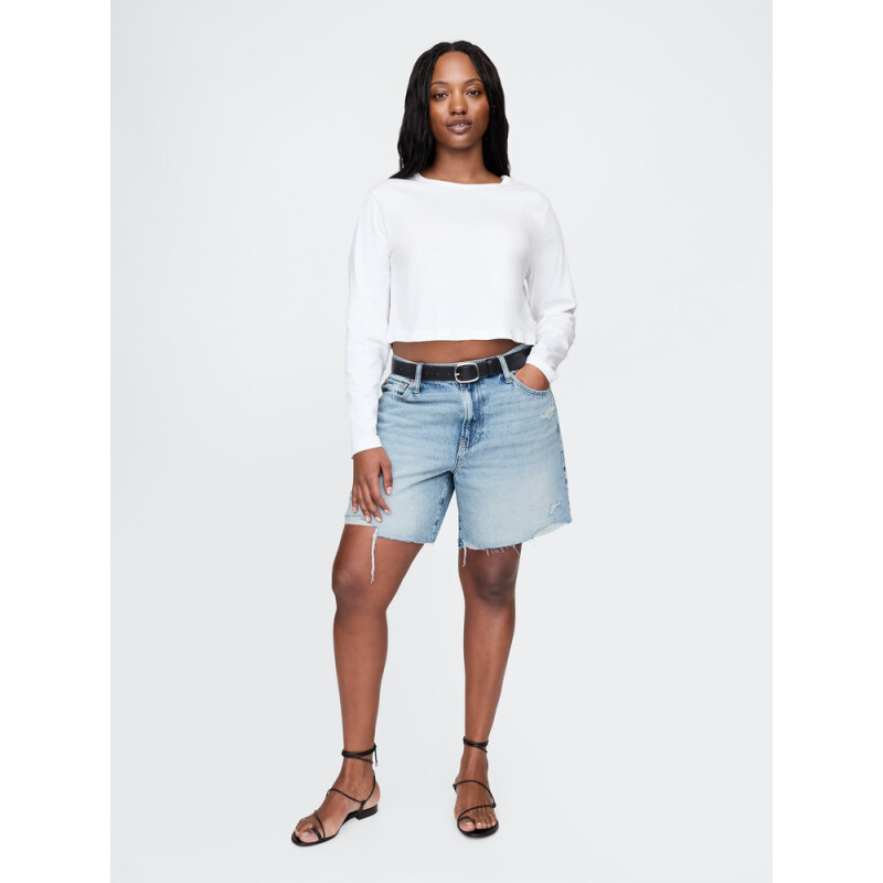 HS LOOSE BERMUDA SHORT LT MELVILLE LIGHT INDIGO 1