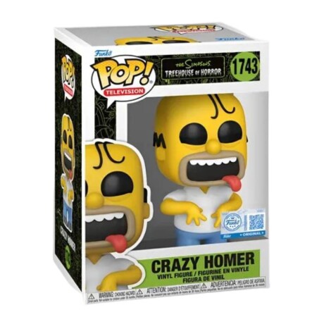 Crazy Homer - The Simpsons - 1743 Crazy Homer - The Simpsons - 1743