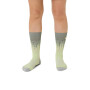 Medias Running Performance Run Sock Crew Unisex Monument Blue/whisper Green