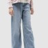 V-HR WIDE LT KNIT LIKE LIGHT WASH