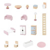 Casita de Muñecas Madera Rosa Polar B Casita de Muñecas Madera Rosa Polar B